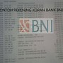 Contoh Rekening Koran Bsi Pdf